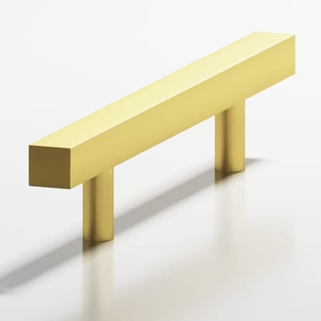 Colonial Bronze 506 Series 3" Center to Center Cabinet Pull Matte Satin Brass Finish 506M4